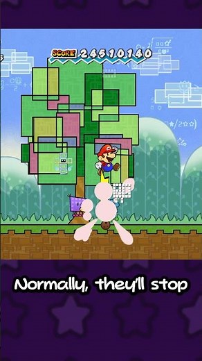 Super Paper Mario's Best Experience Trick