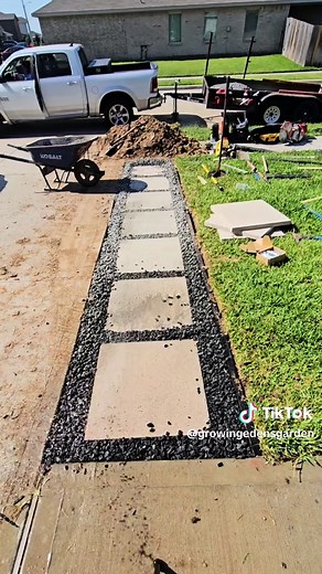 Modern Paver Walkway Installation Transformation