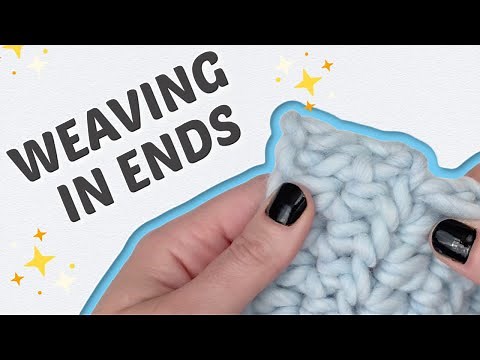 Weaving in Ends the Right Way, Easy Crochet Tutorial for Beginners