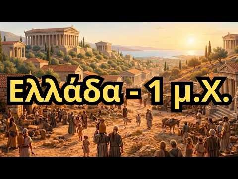 Πώς ήταν η ζωή στην Ελλάδα την εποχή του Ιησού; (1 μ.Χ.) | Αναπαράσταση με AI