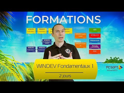 Présentation de la formation WINDEV Fondamentaux 1