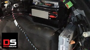 The mighty D2-80.6 DSP Amplifier from Mosconi tucked away in a factory recess. This compact unit is running six channel mode to a set of Focal Flax components in the original front door locations and the factory fitted rear speakers in this 2017 Volkswagon Touareg. What a massive improvement in detail and performance! www.drivesound.com.au | DriveSound