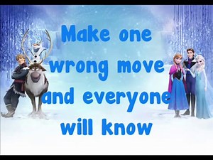 Disney's Frozen - For the first time in forever - Soundtrack - Lyrics[360P]