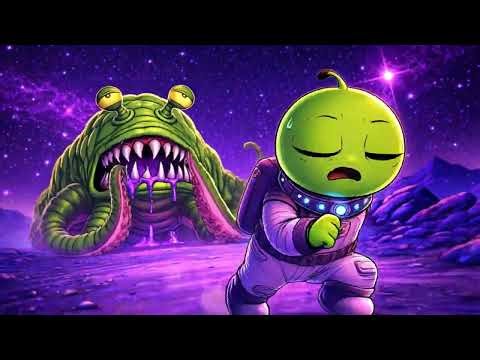 Will the alien survive?! 🌿👽 | Retro Cartoon Music Video