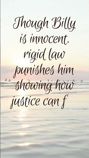 Billy Budd Explained in 40 Seconds | American Literature