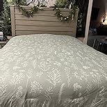 Bedsure Full Comforter Set - Lavender Bed Set, 3 Pieces Cute Floral Bedding, 1 Soft Reversible Botanical Flowers Comforter and 2 Pillow Shams