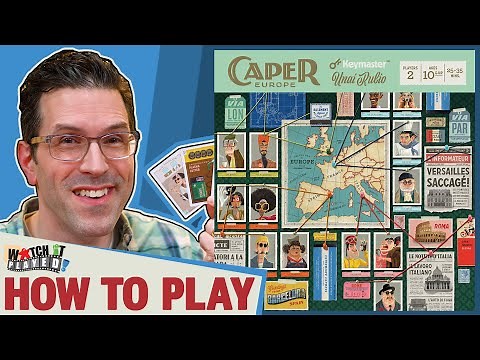 Caper: Europe - How To Play