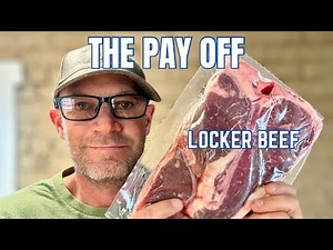 🐂 Locker Beef Project Complete | Freezer Full