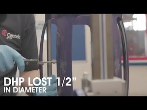 Centek Competitor testing - API 10D 6th Edition restoring force test - 9 5/8 x 12 1/4" centralizers