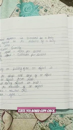 board class copy cheking #class9 #boardcopy #science