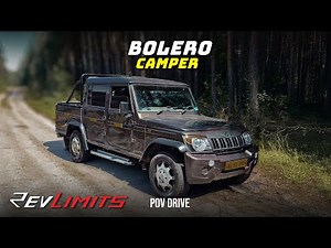 2022 Mahindra Bolero Camper | ASMR | GOLD ZX 2WD | 2.5L 2WD 75BHP) | POVDrive #225 | RevLimits