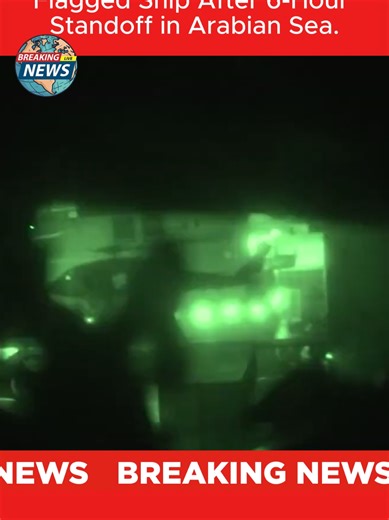 Breaking ⚠️ April 20, 2026 U.S. forces seize an Iranian-flagged ship after a 6-hour standoff in the Arabian Sea. The tense operation marks another escalation in the region. 🌍 #breakingnews #usmilitary #iran #worldnews #USA