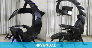 Así es Cluvens Scorpion, una estación gaming de 2800 euros que se mueve y se transforma