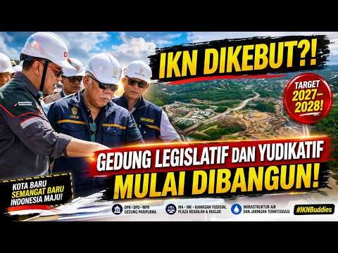 The National Capital Is Becoming a Reality! Construction of the Legislative and Judicial Building...