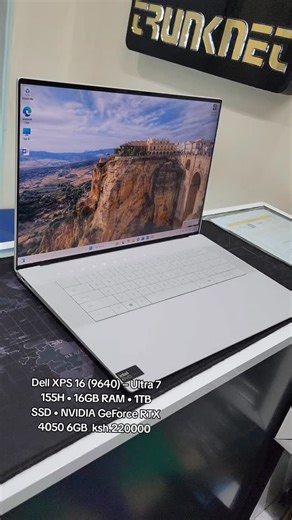 Dell XPS 16 (9640) – Ultra 7 155H • 16GB RAM • 1TB SSD • NVIDIA GeForce RTX 4050 6GB – Premium Performance Ultra-Slim Powerhouse #dell #gaming #xps #laptop | TrunkNet Technologies LTD