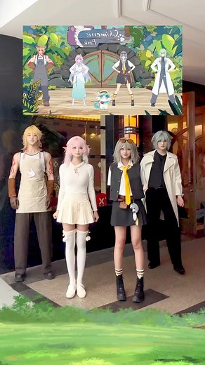 8.9K views · 241 reactions | 我们还原了「奇美拉公园」入园必修泡泡舞！！！ #cosplay #崩坏星穹铁道 ＃万 敌#昔涟＃那刻夏 ＃开拓者 #cos 【咖纳o】 | 看Cos世界 | Facebook