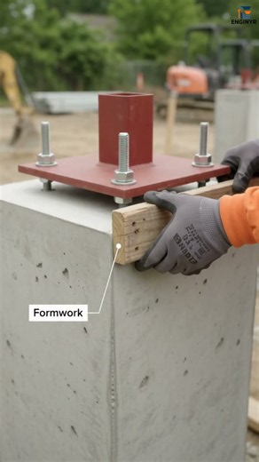 Grouting of Steel Structure Base Plate | Non Shrink Grout Steps #grouting