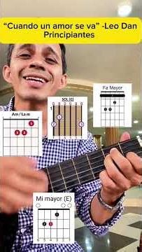 Tutorial de "Cuando un amor Se va" Leo Dan