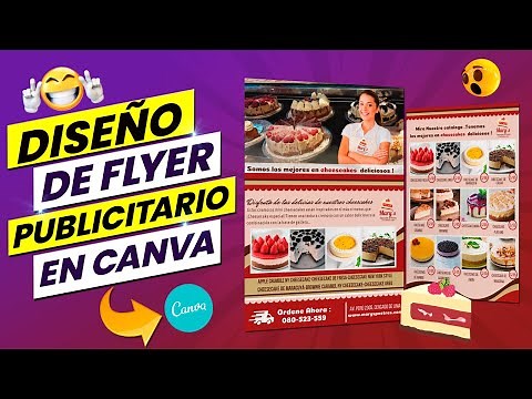 COMO HACER UN FLYER ,VOLANTE,FOLLETO PUBLICITARIO FÁCIL Y PROFESIONAL CON CANVA PASO A PASO ✅