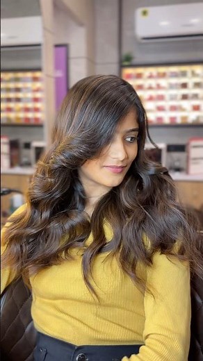 Rich Choco Brown Highlights on Dark Hair | No Over-Lightening | #wellacolor #hair #haircare #brown
