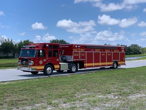 Today's EVI - Emergency Vehicles, Inc. vehicle of the day is this new custom 37-Ft. Haz-Mat Command Tractor Trailer. This unit was designed and built for West Palm Beach Fire Rescue, FL. Fore more photos and drawings on this unit visit http://bit.ly/2ISsTuj. #EVIVehicles #EVIHazmat #EVIRescues #Hazmat #TractorTrailer #FireTruck #FireCommand #NewTruck #CustomRescue #NewRescue | EVI - Emergency Vehicles, Inc.