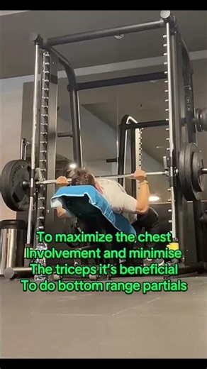 Smith Machine Incline Press. How do the pecs work on chest presses? #pec #workout #chest