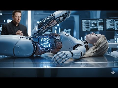 Musk’s Android Lab: Inside a Hyper-Realistic Female Robot Repair & Calibration. Part 3