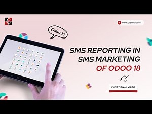 SMS Reporting In SMS Marketing Of Odoo 18 | Odoo 18 Functional Tutorials