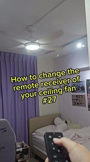 Guide to Changing Remote Receiver in Ceiling Fans