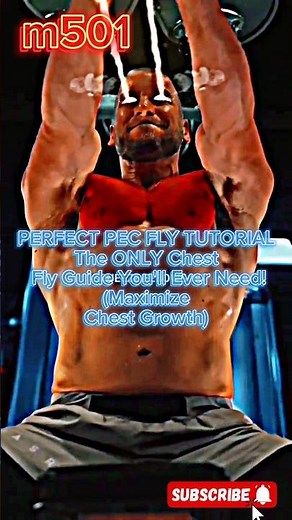 PERFECT PEC FLY TUTORIAL: The ONLY Chest Fly Guide You'll Ever Need! (Maximize Chest Growth #shorts