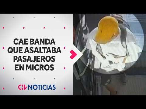 Two members of "Las Gárgolas" arrested: Gang robbed bus passengers - CHV News