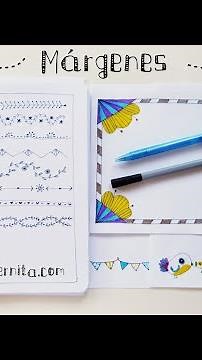 ✔3 Diseños para 😍DECORAR los bordes de la CARTULINA