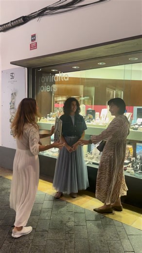 254K views · 11K reactions | On the street, I meet random passersby and start dancing the twist  The energy catches fire — the whole street lights up! People stop, smile, and one by one they join in until we’re all dancing together. Pure joy, movement, and connection right in the middle of the city ❤️#sitges #improvisation #dancewithiriska #bailaconiriska #dance #danza #baile #baila | Iryna Leshchenko | Facebook