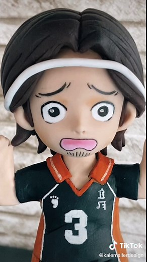 Haikyuu Anime Figures Sculpture | Toru Oikawa & Asahi Azumane