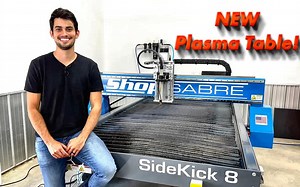 [Dr. D-Flo] 我的第一个工业 CNC 等离子台 - ShopSabre SideKick 8（功能、规格、