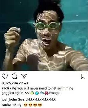 Zach king | funny magic trick in swimming pool | 2017 latest video |