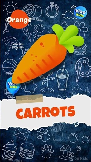 Learn Orange Color for Kids | Fun Intro to Colors ‪@ViooKids‬