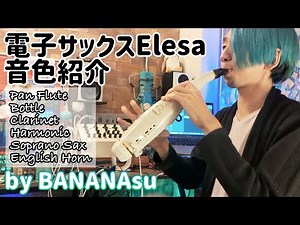 電子サックスElesa音色紹介 by BANANAsu
