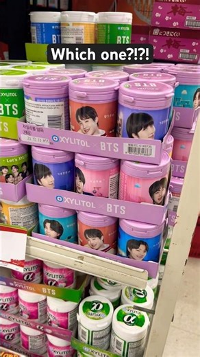 BTS Xylitol Gum | Don Quijote, Waipahu, Oahu, Hawaii, USA #donquijote #donki #xylitol #btsmerch #bts