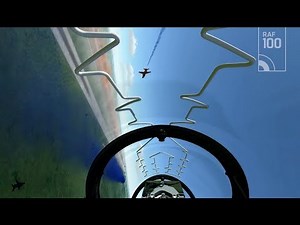 RAF Red Arrows pilot Red 10 enjoying the Virtual Red Arrows