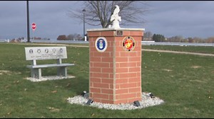 Monument for veterans dedicated at South Fayette High School