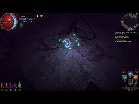 POE Making Bro a Blade Vortex Build