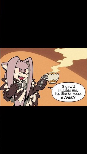 Enter Blackwood the Ermine In IDW Sonic Comics #sonicthehedgehog #sonicidw #blackwood #comic #sega