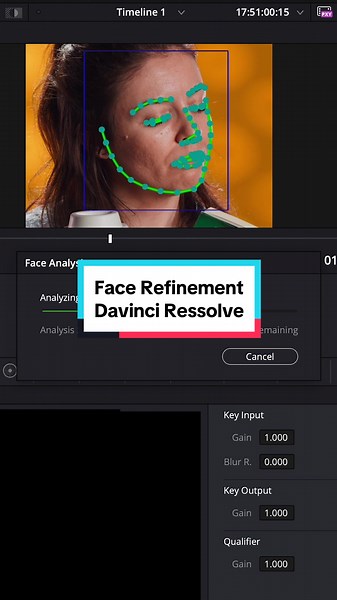 Fitur Face Refinement di Davinci Ressolve