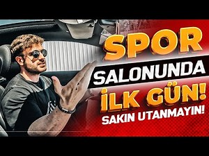 Spor Salonunda İLK GÜN! SAKIN UTANMAYIN!