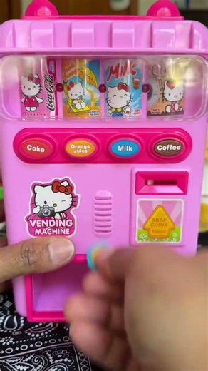 Mini vending machine hello kitty #youtubeshorts #shortvideo #shorts #shorts