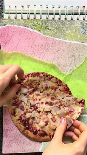 Let’s add another page to my recipe journal together 🤝 #scrapbookasmr #asmr #scrapbookwithme