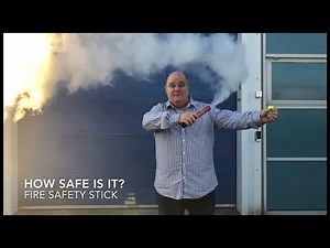 Activating and safety demo of the Fire Safety Stick