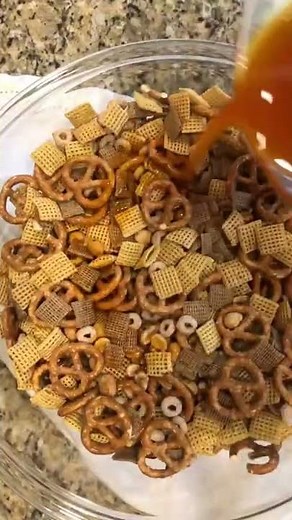 Homemade Spicy Chex Mix Recipe AKA Texas Trash 🔥