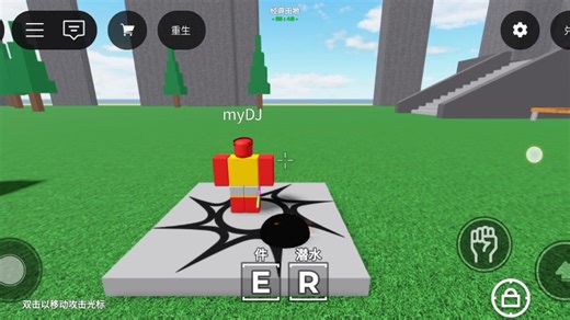 roblox无限脚本战斗:scp-457他的废物技能和他的超模普攻，还有他的超模现身。